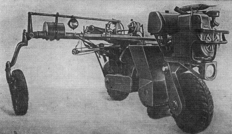 Самоходное шасси СШ-8Г. Место съёмки неизвестно