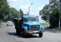 Автомобиль КТ-602 на шасси ГАЗ-3307 следует к газонаполнительному пункту. #АН 9723 СР. Донецкая область, г. Снежное