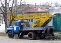    Автоподъёмник АП-17А на шасси ЗиЛ-431412. #ВЕ 3670 ВС. Николаев, улица Потемкинская