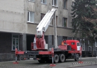 Автоподъёмник АПГП 30/20-300/206 на шасси КамАЗ-53215 #ВЕ 9294 ВК. Николаев, улица Лягина