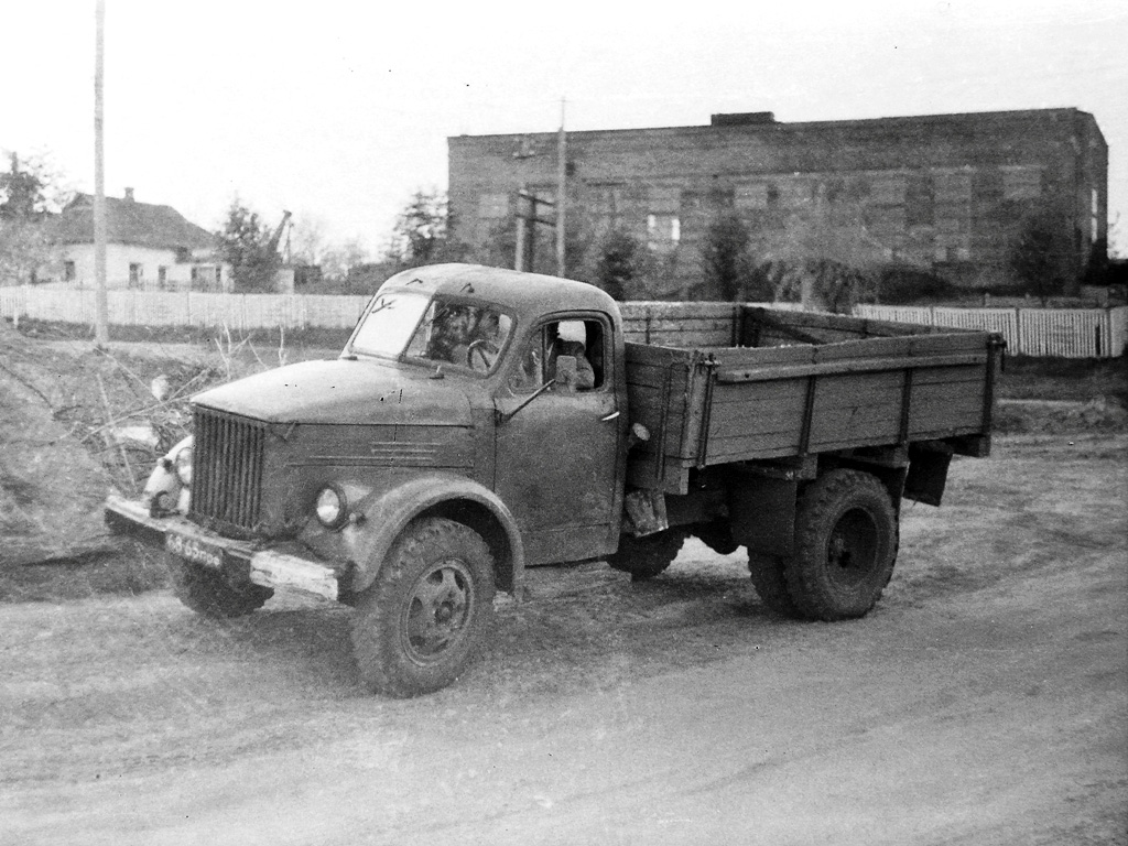 Автомобиль ГАЗ-51А. #68-65 ПОФ . Полтавская область, пгт Великая Багачка