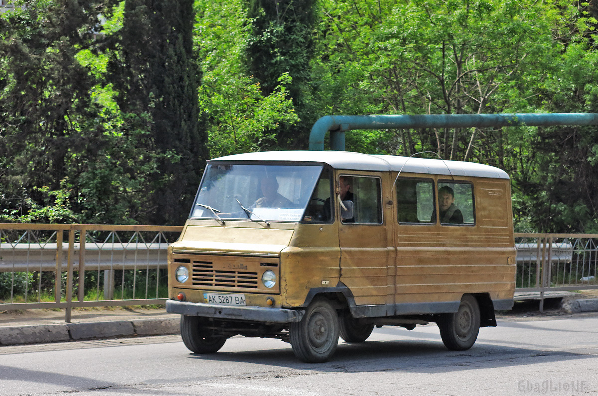Zuk A07B #АК 5287 ВА. АР Крым, Ялта, Южнобережное шоссе