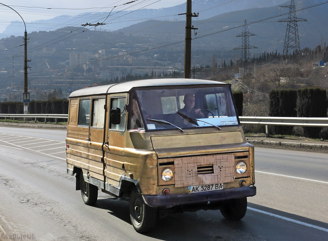 Zuk A07B #АК 5287 ВА. АР Крым, Ялта, Южнобережное шоссе