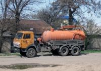 Илососная машина КО-507А на шасси КамАЗ-53213 #ВЕ 3774 АА. Николаев, улица Терновская