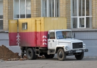 Аварийно-ремонтная машина Николаевского горводоканала на шасси автомобиля ГАЗ-3307* #ВЕ 4210 АА. Николаев, улица Советская