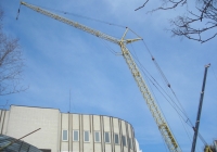 Башенно-стреловое оборудование крана МКГ-40. Севастополь