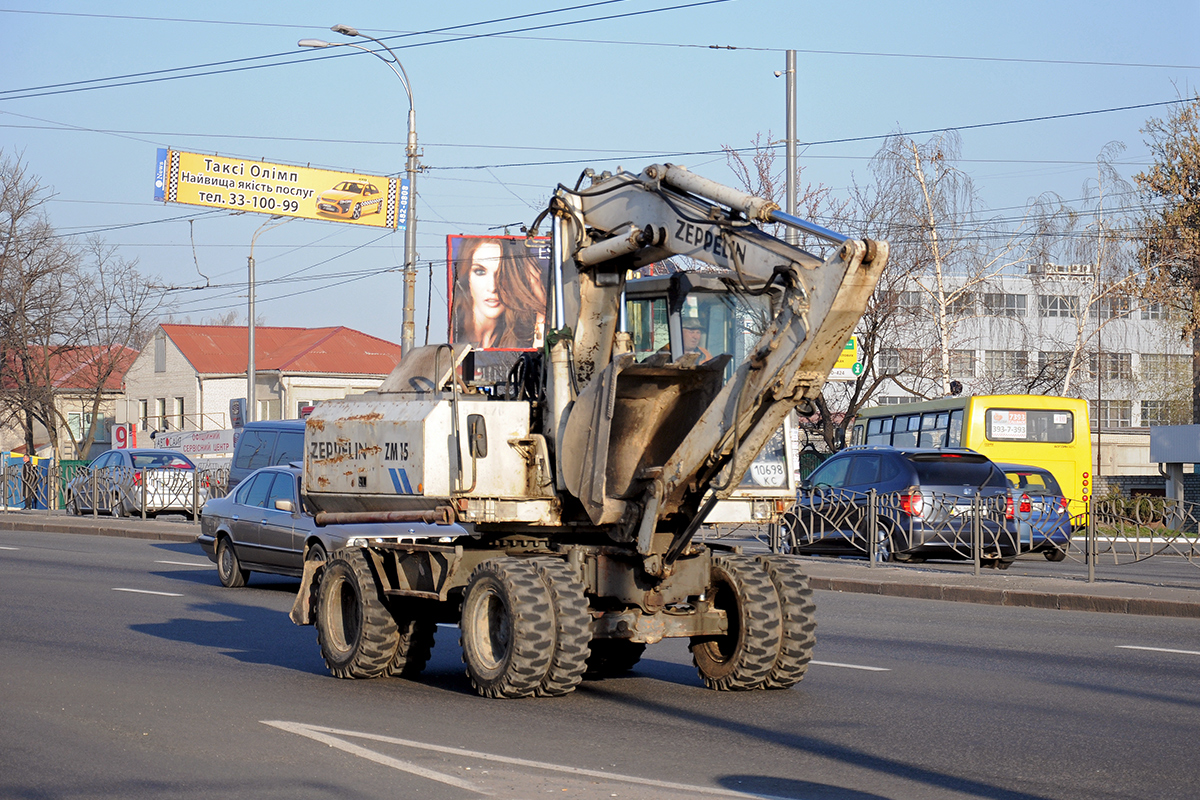Экскаватор ZEPPELIN ZM 15, #10698 КС. Киев, Московский проспект