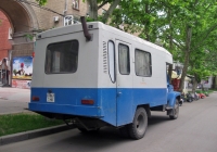 Вахтовый автомобиль на шасси ГАЗ-3307* #078-67 НК  . Николаев, ул.Советская