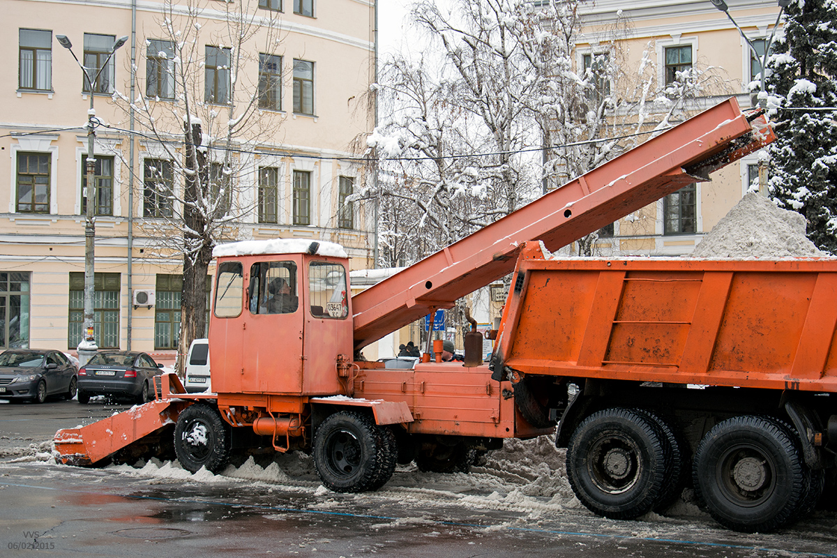 Погрузчик КО-206А #03647 КС. Киев, Контрактовая площадь