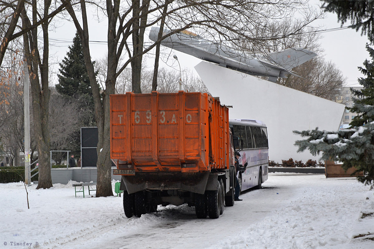 КамАЗ-53213 #Т 693 АО. Приднестровье, Тирасполь, улица Юности