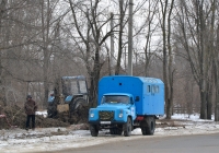 Аварийная машина горводоканала на базе ГАЗ-53-27 с КУНГом. Приднестровье, Тирасполь, Одесская улица