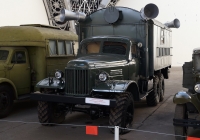 Звукоусилительная станция РУП-10 на шасси ЗиЛ-157КЕГ. Москва, ВДНХ, павильон "Космос"