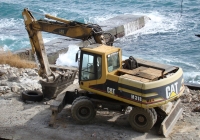 Экскаватор Caterpillar M318 # 16889 КН. Крым, Ялта