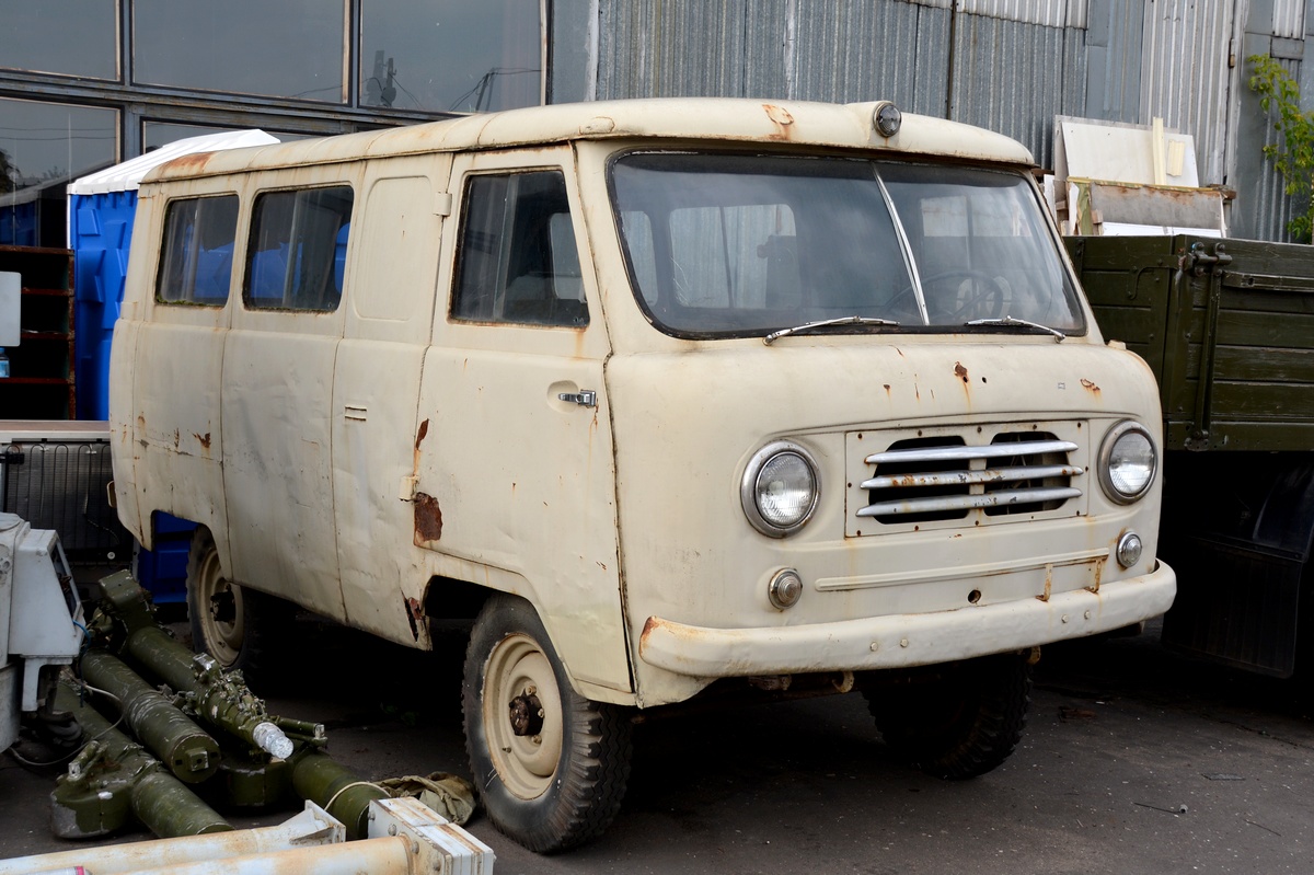 Санитарный автомобиль УАЗ-450А. Москва, Музей индустриальной культуры