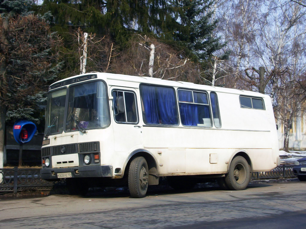 Грузопассажирский автобус ПАЗ-32053-20 #С 608 РЕ 98. Воронежская область, г. Острогожск, улица Прохоренко