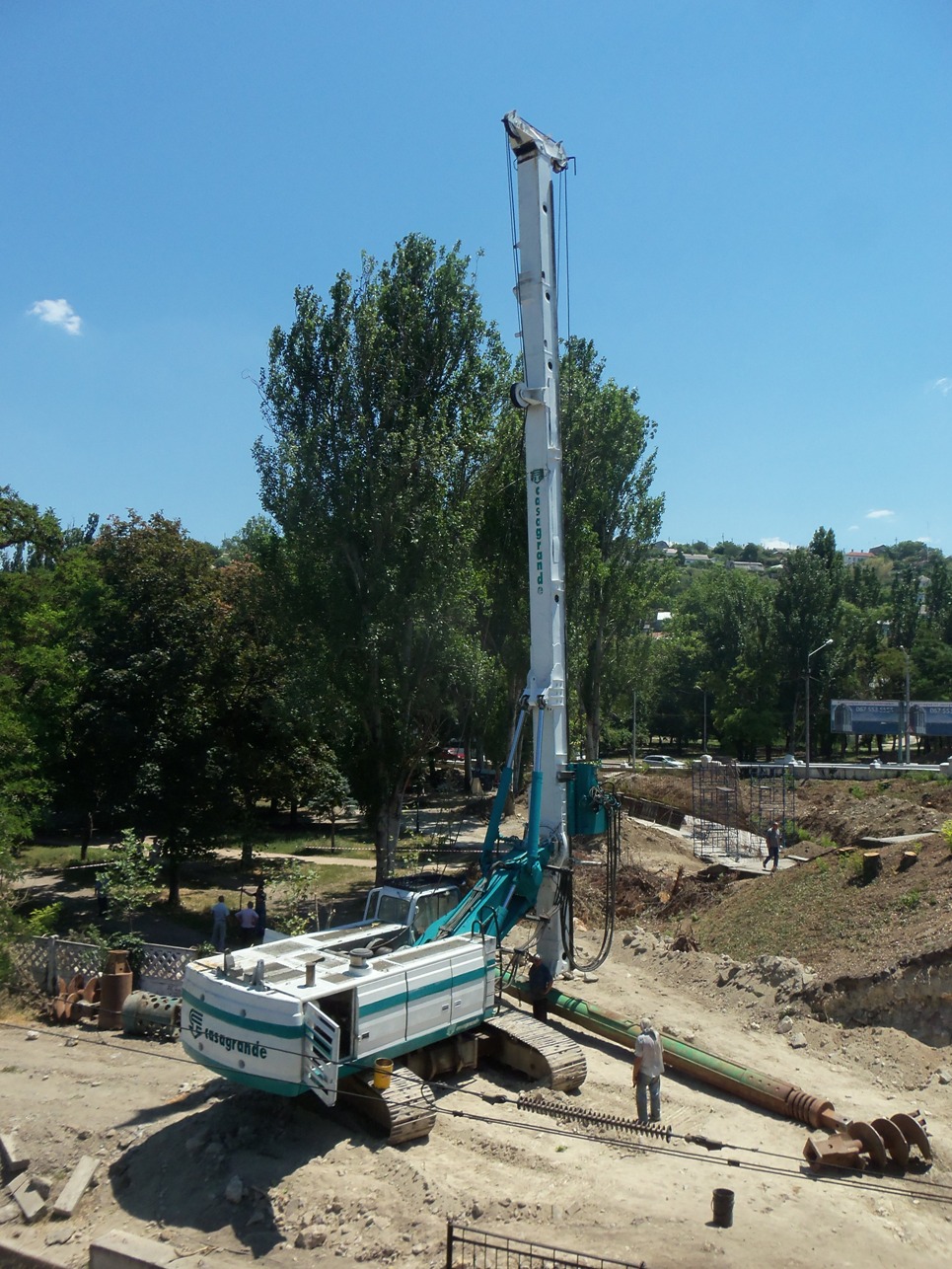 Буровая машина Casagrande B 250. Севастополь