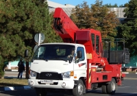 Автовышка Horyong SKY 240 на шасси Hyundai HD 78 № Н 158 НО 31. Белгородская область, г. Алексеевка, улица Победы