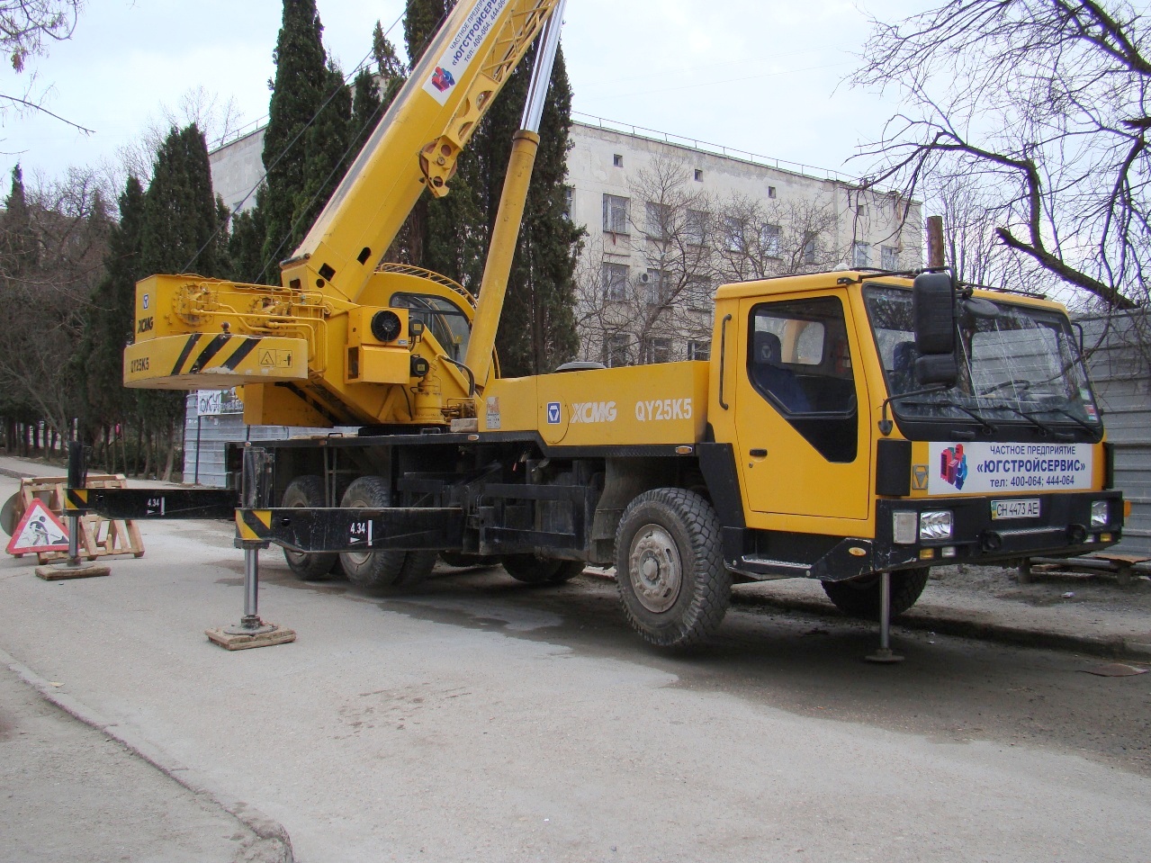 Кран XCMG QY 25 K5 #СН 4473 АЕ. Севастополь