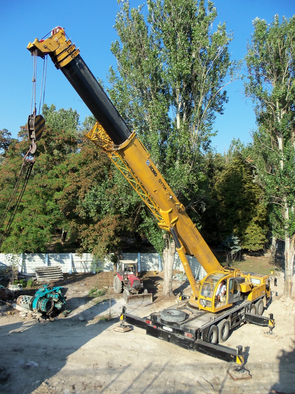 Кран XCMG QY 70 K #АК 0693 ВР. Севастополь