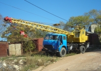 Кран КС-3562А на шасси МАЗ-5334 #48-95 ЦСЕ. Севастополь
