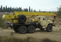 Кран КС-3574 на шасси Урал-5557 #СН 3114 АН. Севастополь