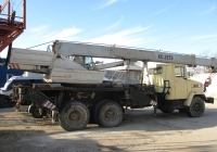 Кран КС-3575А-1 на шасси КрАЗ-65101. Севастополь