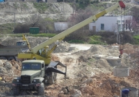Кран КС-3575А-1 на шасси КрАЗ-255Б1 #04395 КС. Севастополь