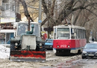  Трактор Т-150К с бульдозерным отвалом. Николаев, улица Потёмкинская