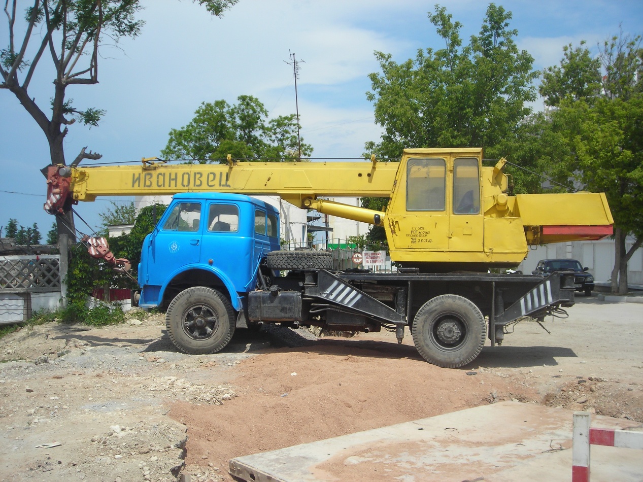 Кран КС-3577 на шасси МАЗ-5334 #4953 КРМ. Севастополь