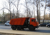 Самосвал КамАЗ-65115. Новосибирск, улица Никитина