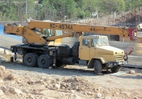 Кран КС-4574А на шасси КрАЗ-65101 #ВЕ 6120 АР. Севастополь
