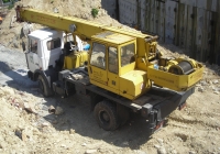 Кран КС-35715 на шасси МАЗ-5337 #АК 0859 АН. Севастополь