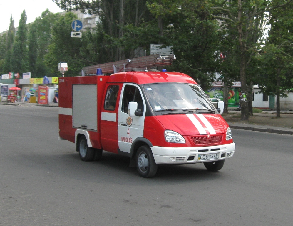 Автомобиль первой помощи АПП-2(33023­)-01 "Дельфин" #ВЕ 8145 АЕ. Николаев, проспект Мира