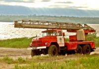 Автолестница пожарная АЛ-30(131)ПМ-506  #3588 Ч2. Николаев, улица Лазурная