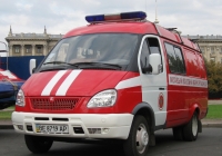 Аварийно-спасательный автомобиль АСА-М (ГАЗ)  #ВЕ 8719 АР. Николаев, улица Адмиральская