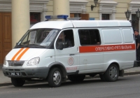 Автомобиль штабной АШ-5 (ГАЗ)  #3460 Ч2. Николаев, улица Адмиральская