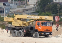 Кран КС-55713-1 "Галичанин" на шасси КамАЗ-55111 #АХ 8536 АХ . Севастополь