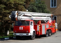 Автоподъёмник Bronto Skylift F30-3 на шасси КамАЗ-53213  #Е 590 КМ 31. Белгородская область, г. Алексеевка, Мостовая улица 