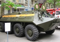 Специальная машина МЧС на базе БТР-60ПА1  #3737 Ч2. Николаев, улица Советская