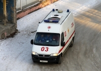 Автомобиль скорой помощи на базе FIAT Ducato #У 003 ХХ 24. Красноярский край, Железногорск, Ленинградский проспект