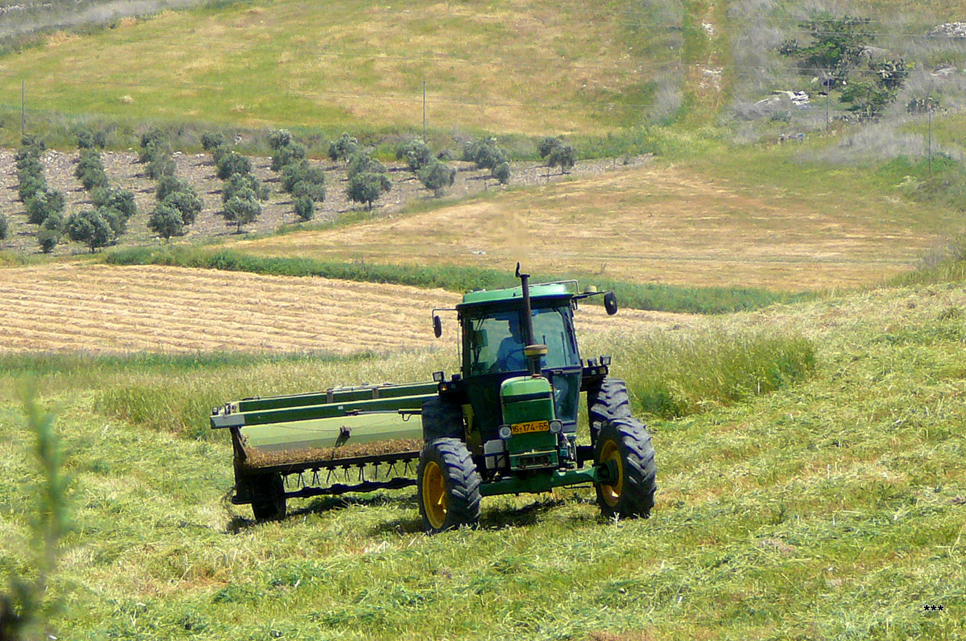 Трактор John Deere 3540, #16-174-65. Израиль, Северный округ