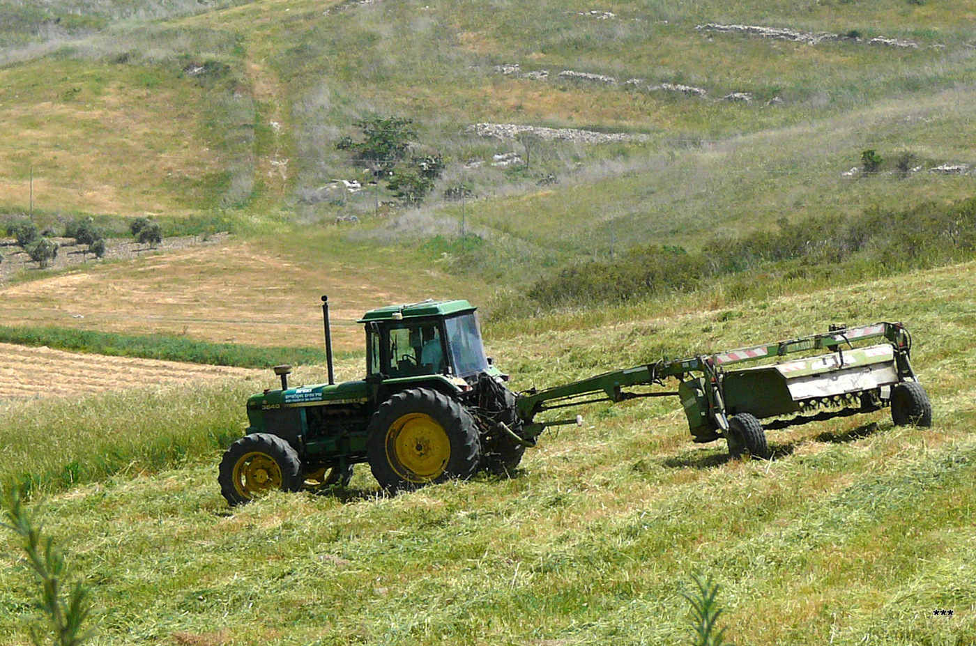 Трактор John Deere 3540, #16-174-65. Израиль, Северный округ