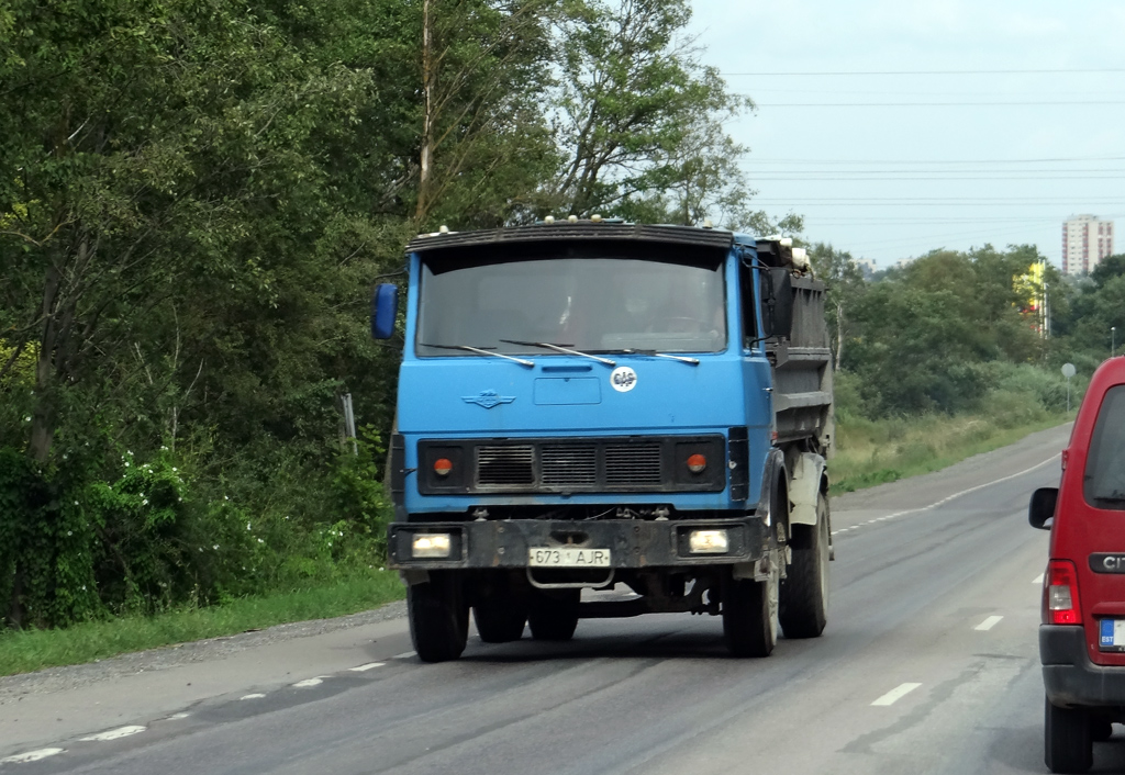 Самосвал МАЗ-5551, #673 AJR. Эстония, Таллинн, Палдиское шоссе