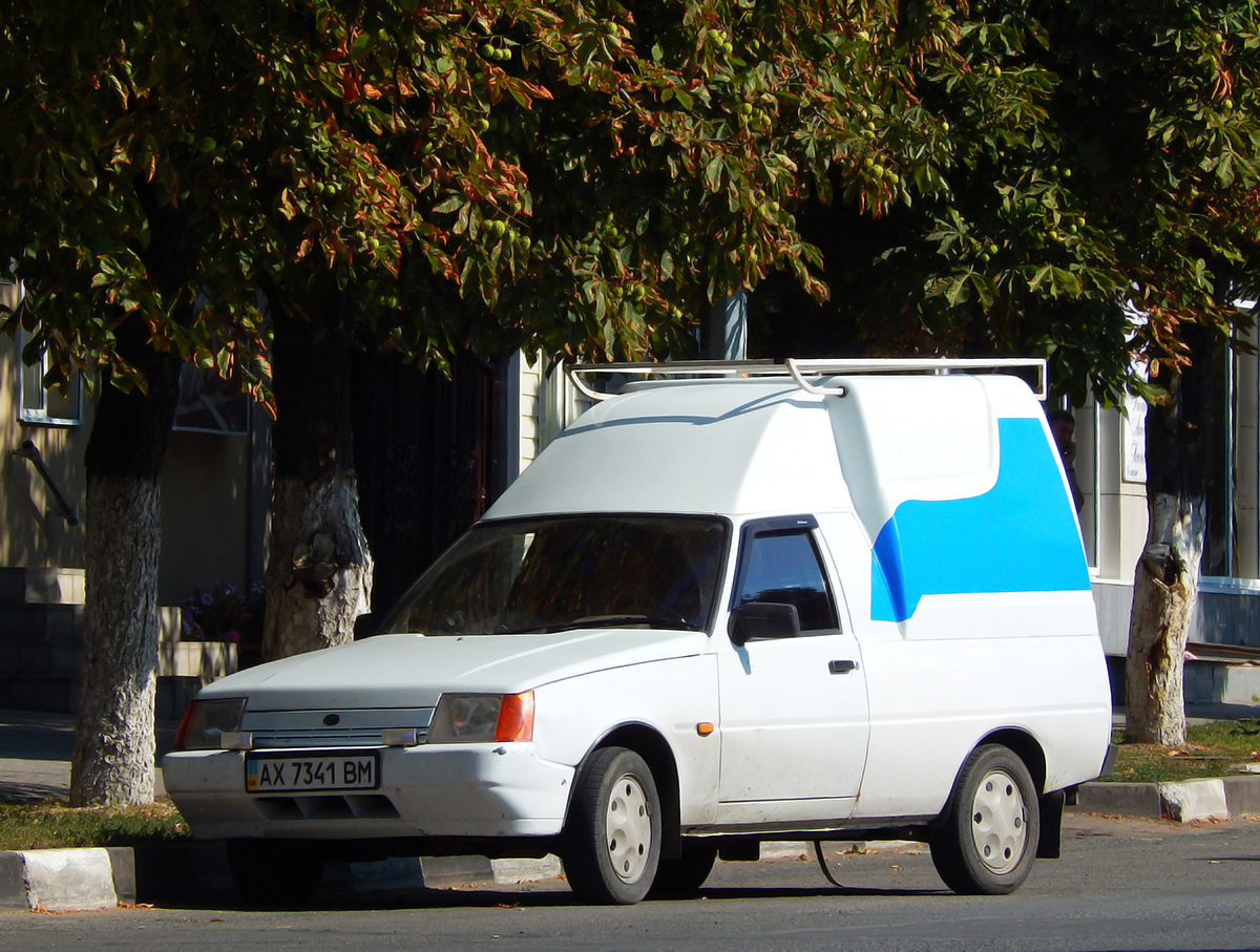 Автофургон ЗАЗ-11055 # АХ 7341 ВМ. Россия, Белгородская область, г. Алексеевка, ул. Победы