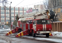 Коленчатый подъёмник Bronto Skylift F30-3 на шасси КамАЗ-53213 #1310 ИВМ. Иваново, улица Варенцовой