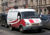 Фургон ГАЗ-2705 "Газель" #В 769 КВ 98. Санкт-Петербург, Невский проспект