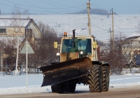 Трактор Т-150К с косым отвалом. Белгородская область, г. Алексеевка, улица Павла Ющенко