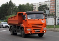 Самосвал КамАЗ-53605 #К 477 МТ 124. Красноярский край, Железногорск, Ленинградский проспект