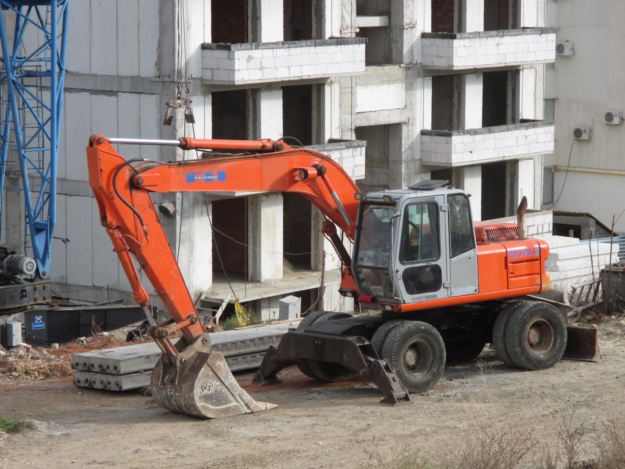 Экскаватор Fiat-Hitachi FH150W.3 #20008 КН. Севастополь