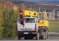 Автокран КС-4572 на шасси КамАЗ-53213 # К 013 АУ 31. Белгородская область, г. Алексеевка, Острогожский переулок